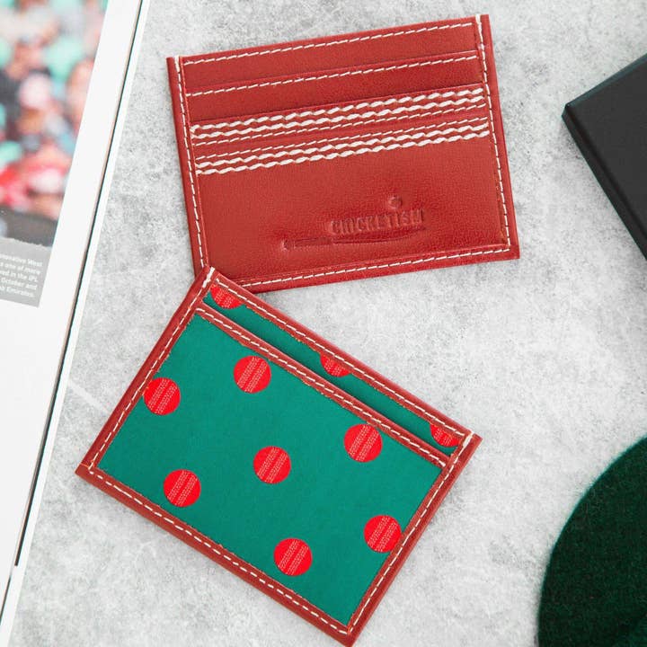 Sport Republic - Wholesale Card Holder - Unisex - Cricket Card Wallet | Embroidered Patterns2