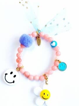 Pulseira de pedras preciosas - Amo-te tanto por atacado de Poppyrocks