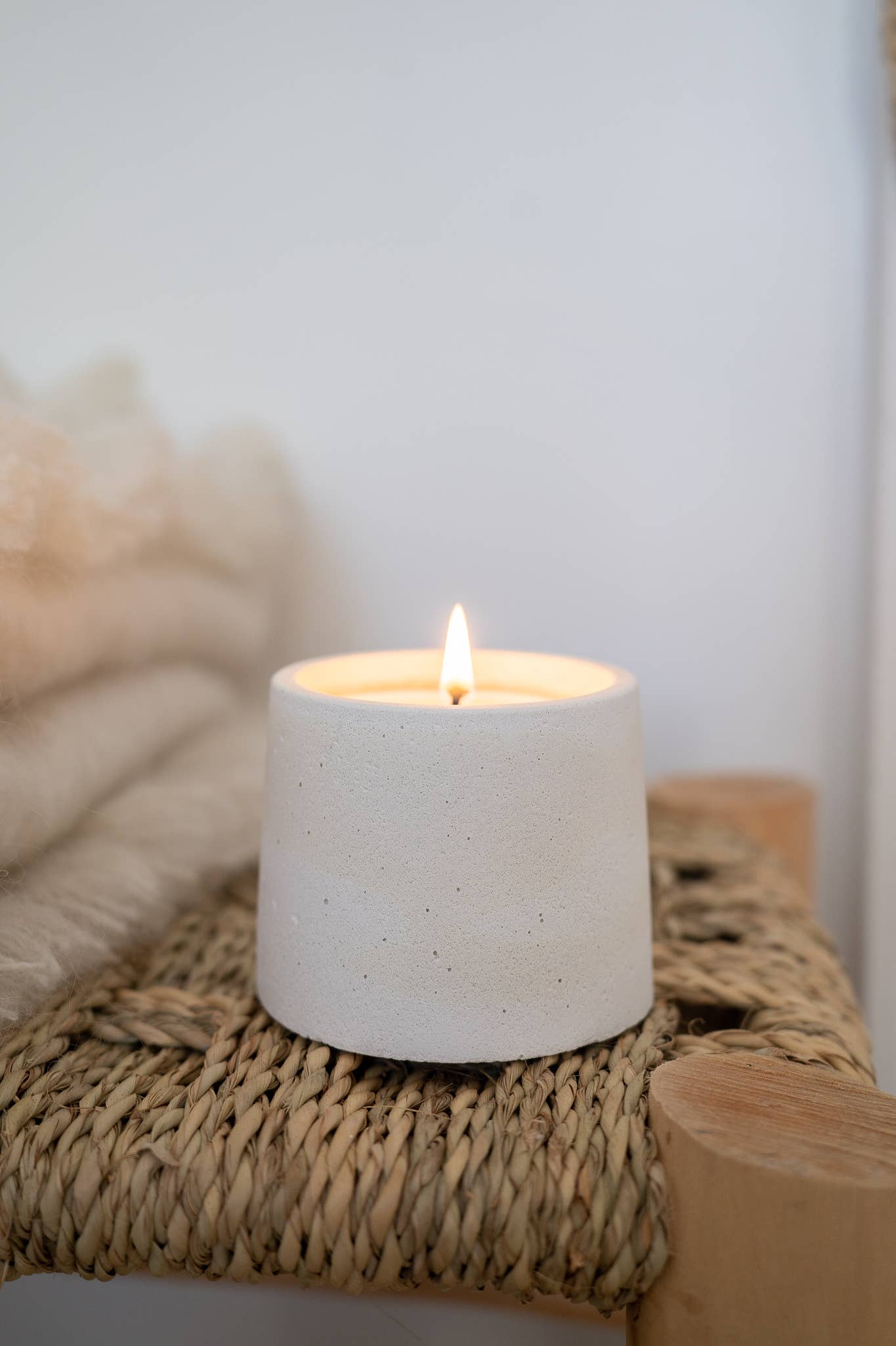 Paige - Wholesale Jar/Filled Candle - 4 Ounce Round Soy Candle