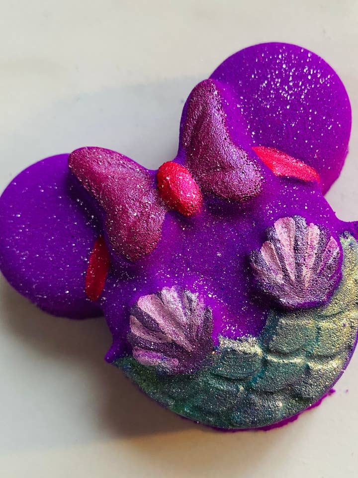 Bombe de bain parfumée Mermaid Mouse Snow Fairy pour la vente par Flaming desserts