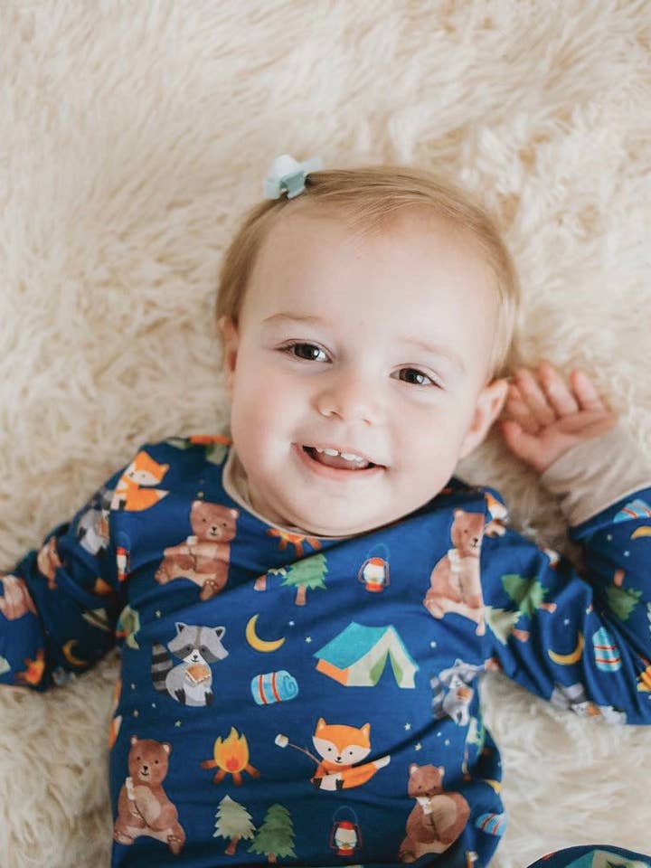 LollyBerry - Wholesale Sleepwear Set - Kids - S’more Time Bamboo Two Piece Pajamas Set3