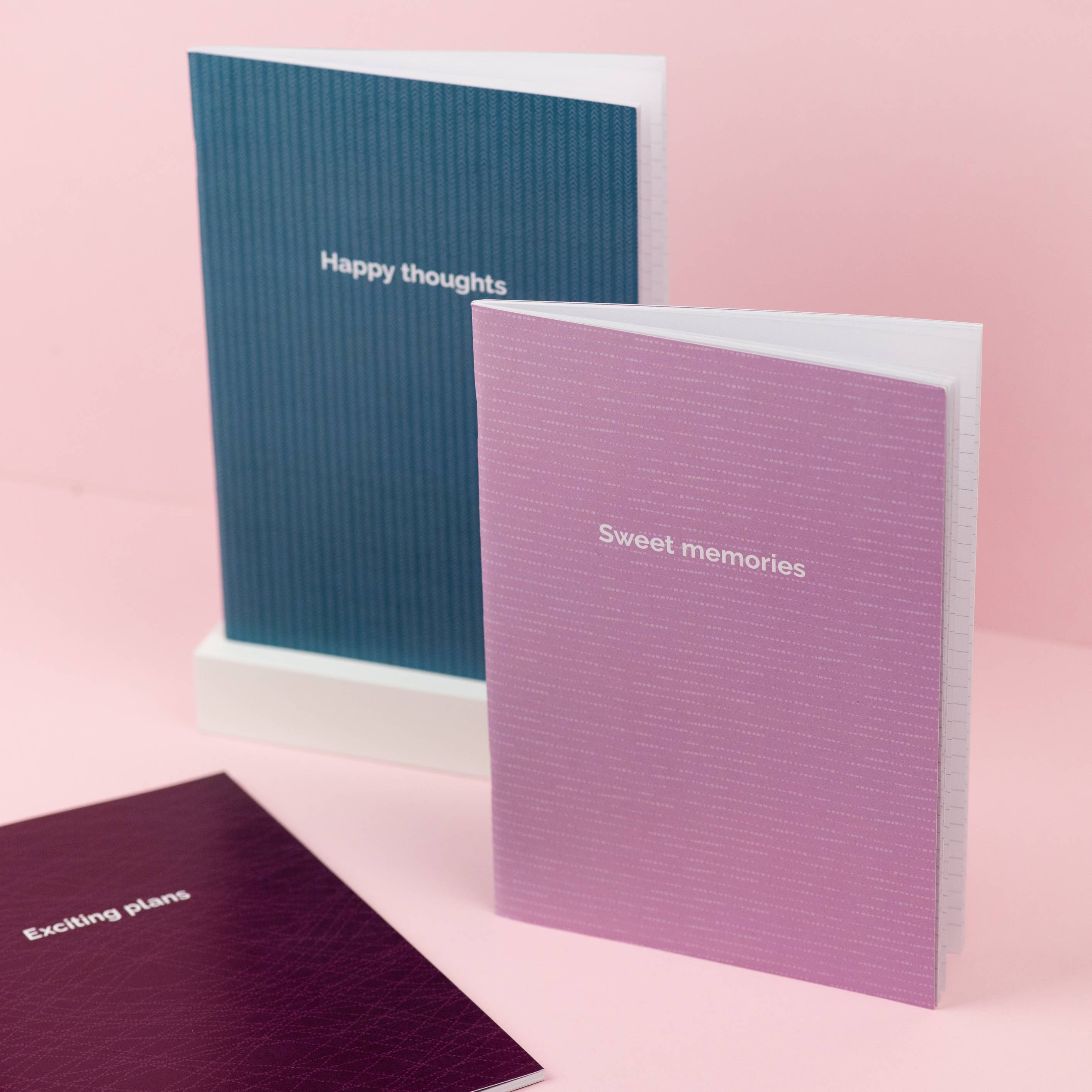 The Mood Club – wholesale Anteckningsbok – 3 anteckningsböcker för medvetet dagboksskrivande6