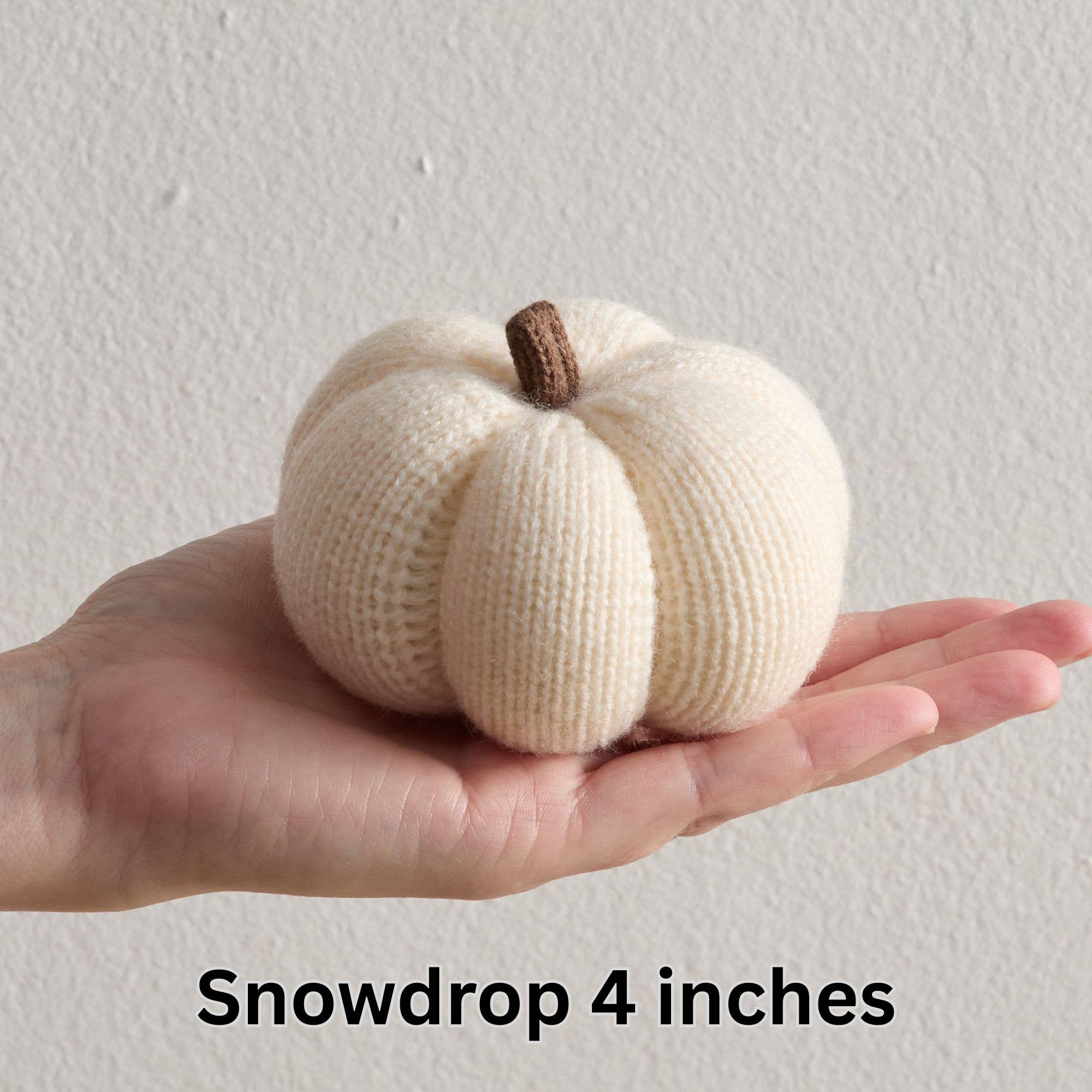 Your Heart's Content - Wholesale Decorative Tabletop Object - Cozy Pumpkins, Variegated Knit Yarn Colors, Handcrafted Gift28