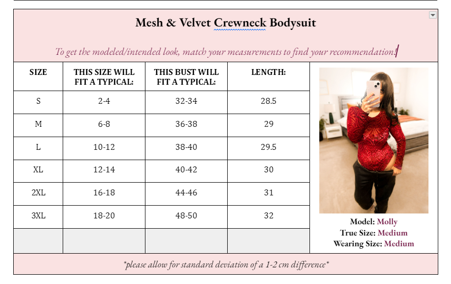 Girl Code Couture - Wholesale Bodysuit - Women's - Micha Mesh & Velvet Crewneck Bodysuit2