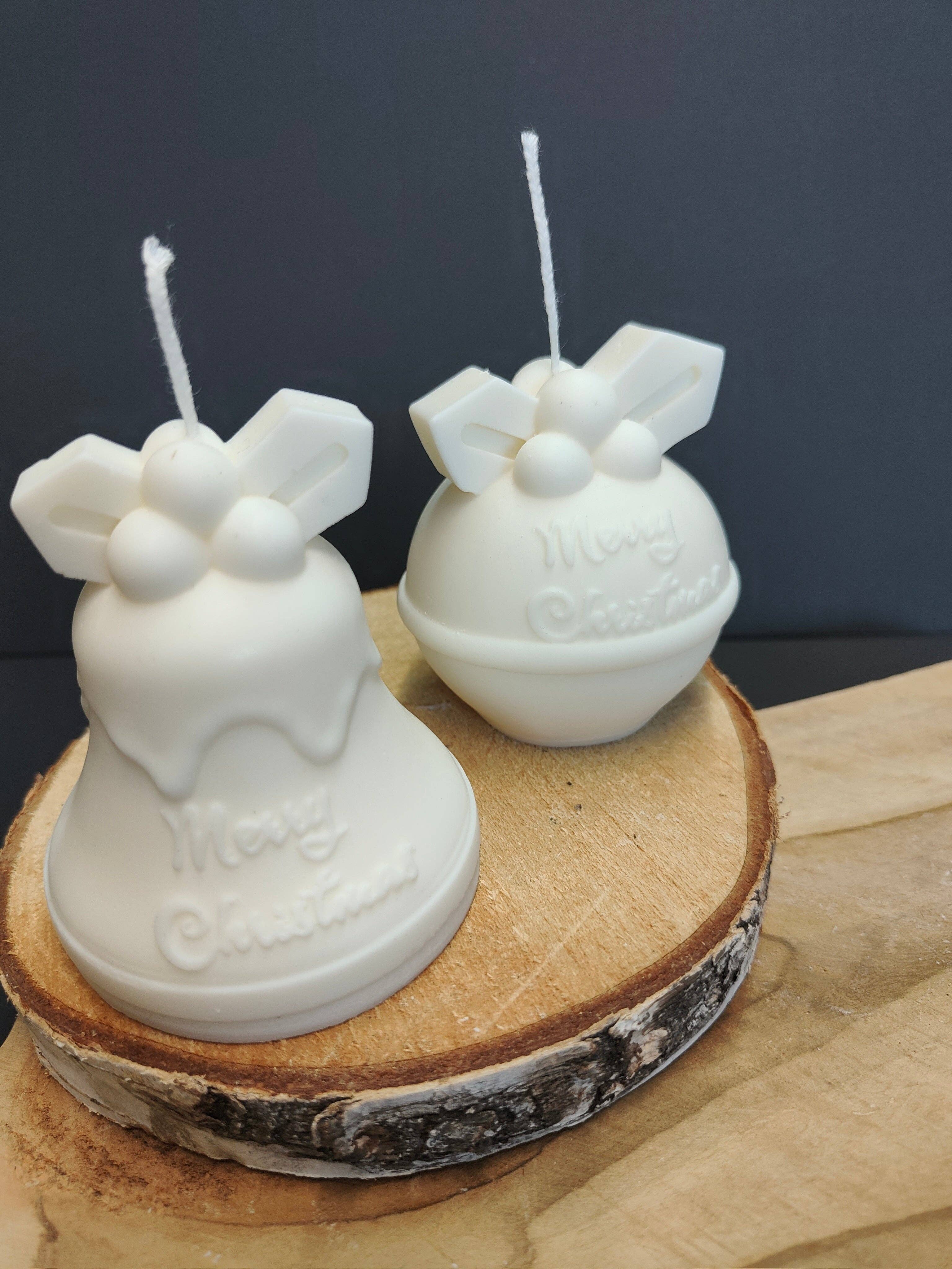 Brickstar Belgium - Wholesale Novelty Candle - Xmas Ornaments Set (Bell & Ball)2