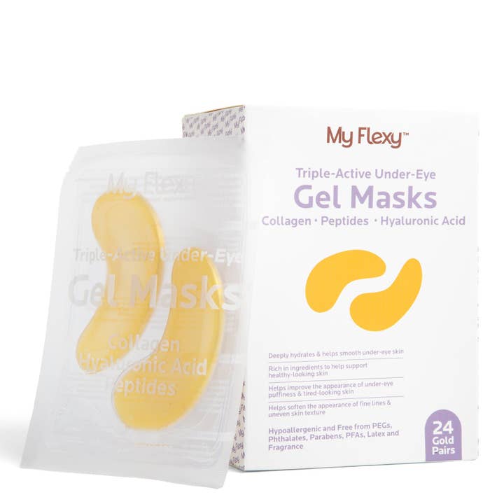 Triple-Active Under-Eye Gel Masks for wholesale by My Flexy