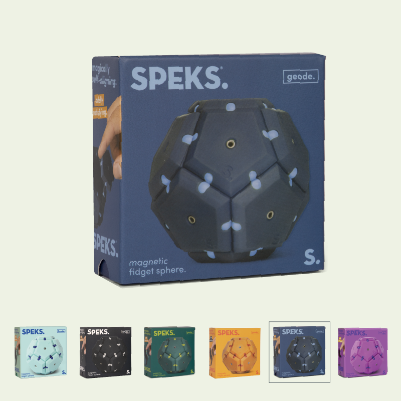 Speks - Wholesale Fidget Toy - Kids - Geode Pop Single Color Case Pack12
