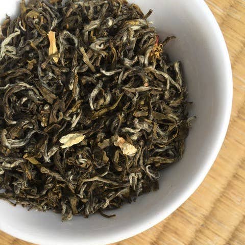 Green Tea: Jasmine Essence (1lb bag) for wholesale by NIUKA Tea & Botanicals