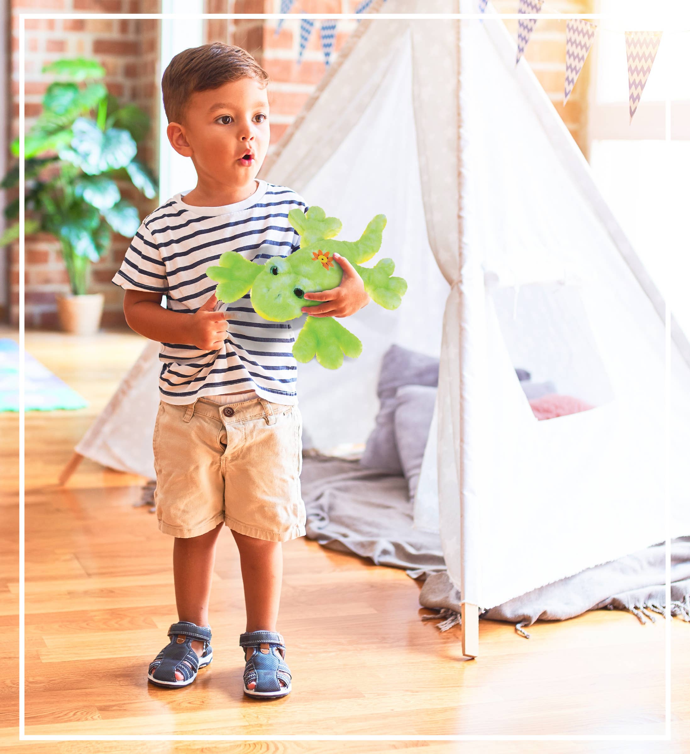 Cota Global - Wholesale Stuffed/Plush Toy - Kids & Baby - Super Soft Plush - Gecko4