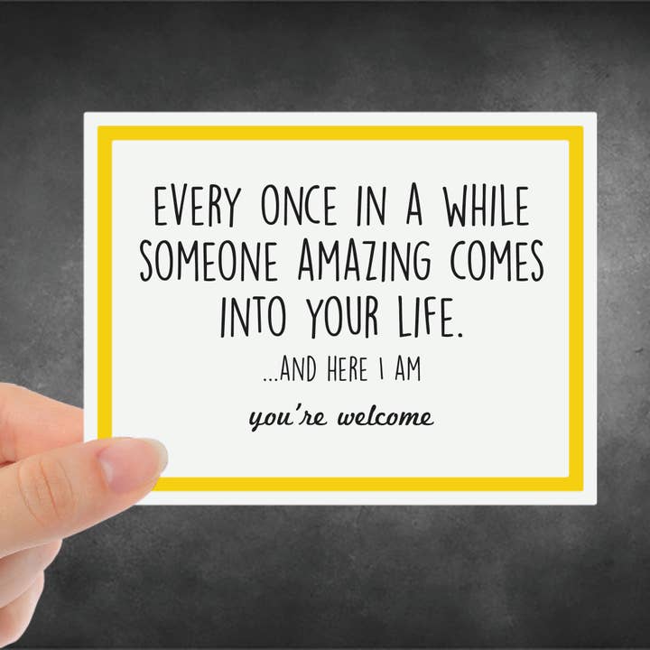 Carte Snarky - Friends - Every Once pour la vente par Snarky Megs