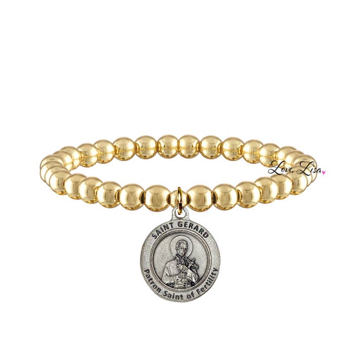 Saint Gerard Fertility Bracelet for wholesale by Love, Lisa