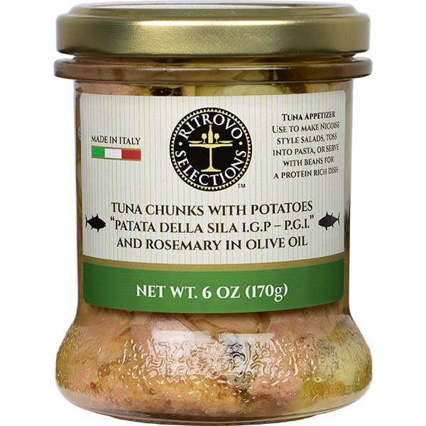 Tuna Chunks with with IGP Potatoes and Rosemary for wholesale by RITROVO