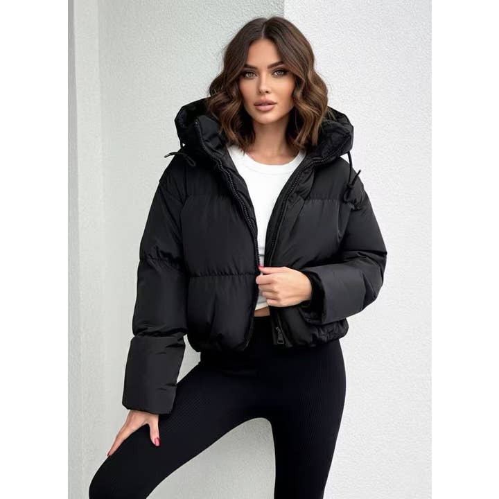 Casaco Acolchoado Curto FC7590 por atacado de Copperose