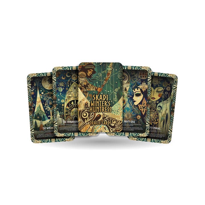 Skadi Winter's Huntress Oracle: Cold Challenges Mastery for wholesale by IBIZA TAROT