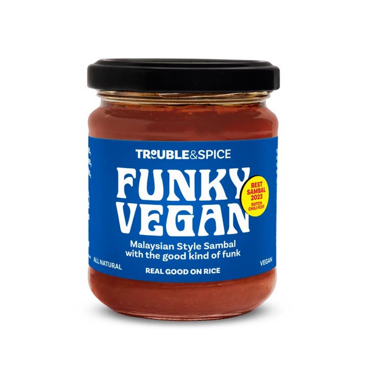 Trouble and Spice B.V. - Wholesale Hot Sauce - Funky Vegan - Malaysian Sambal