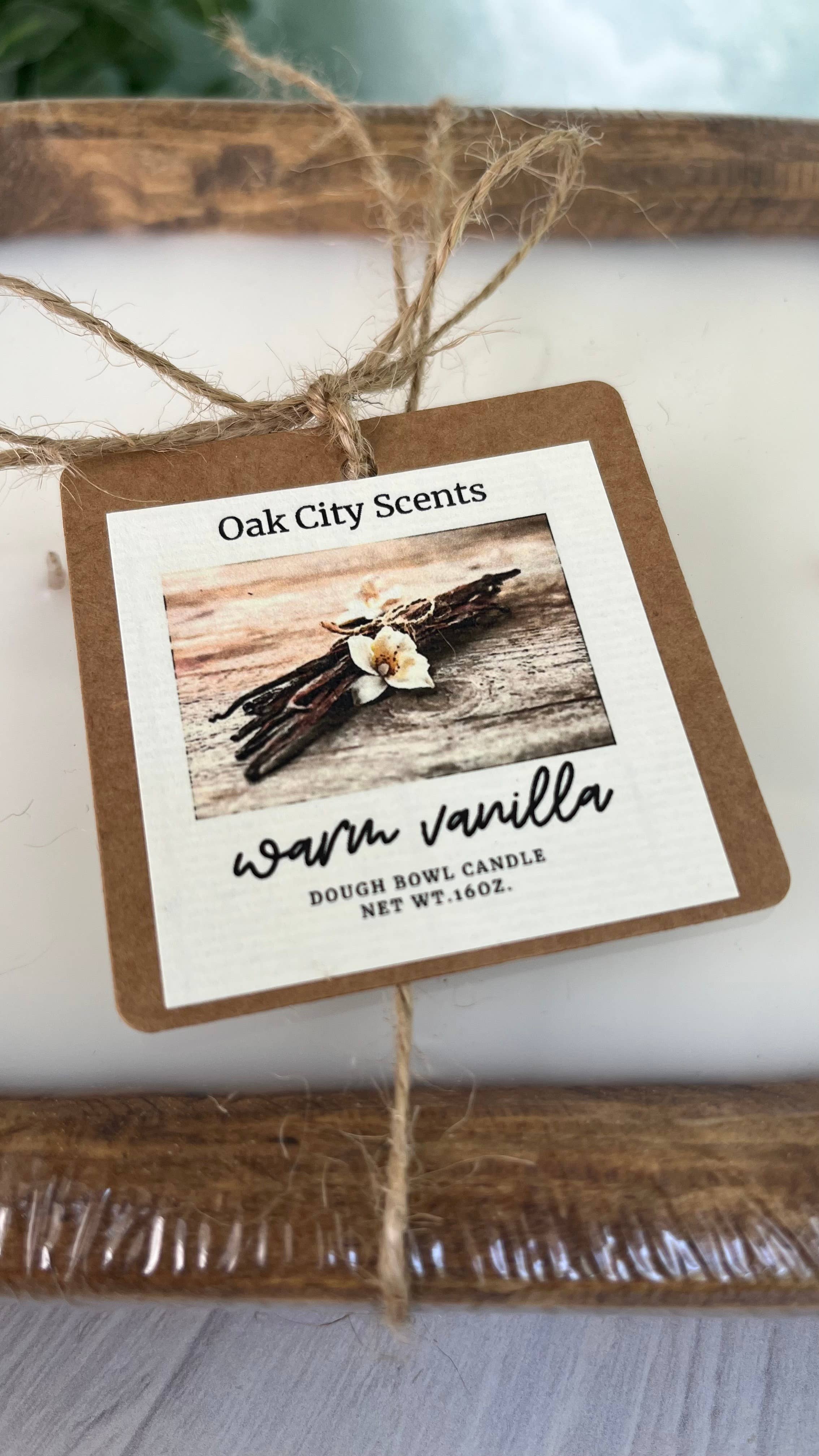 Oak City Scents - Wholesale Jar/Filled Candle -  Dough Bowl Candle 14 oz. Ready to Gift 12