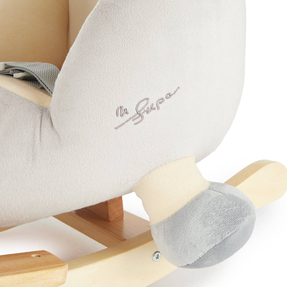 Bieco Spielwaren - Vente Cheval à bascule – enfant - Âne à bascule en peluche Fips pour bébé7