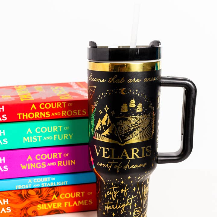 ACOTAR engraved 40 oz tumbler officially licensed book merch and other Purchase Wholesale compotas. Free Returns & Net 60 Terms on Faire trending on Faire.