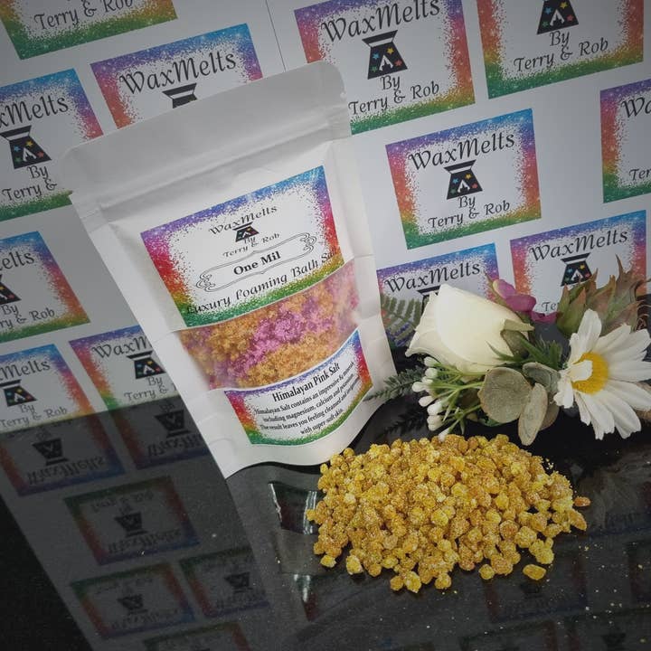 Foaming Bath Salts - Himalayan Pink Salt for wholesale by Waxmelts by Terry&Rob