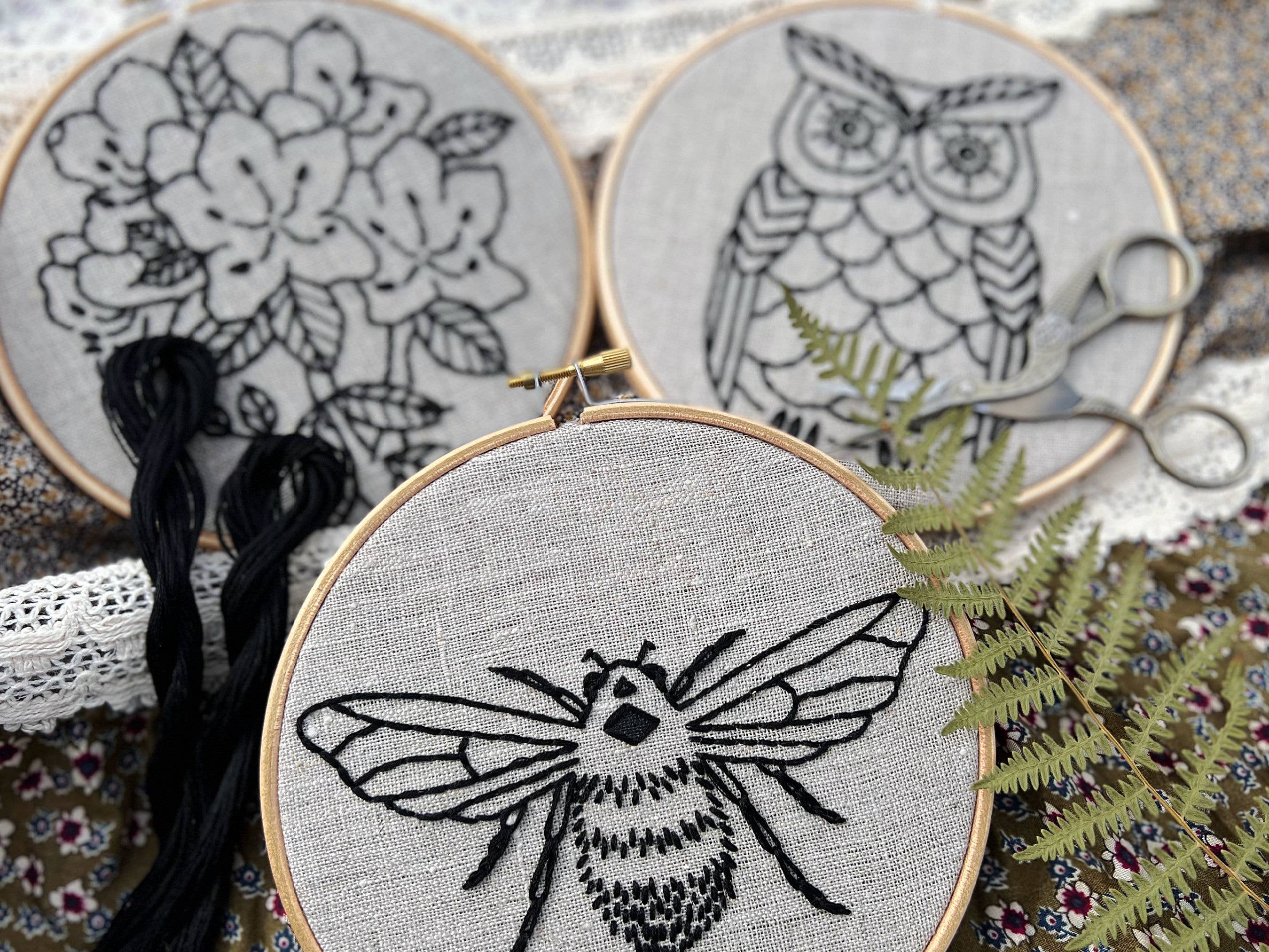 I Heart Stitch Art - Vente Accessoire de broderie/point de croix - Kit de broderie abeille9