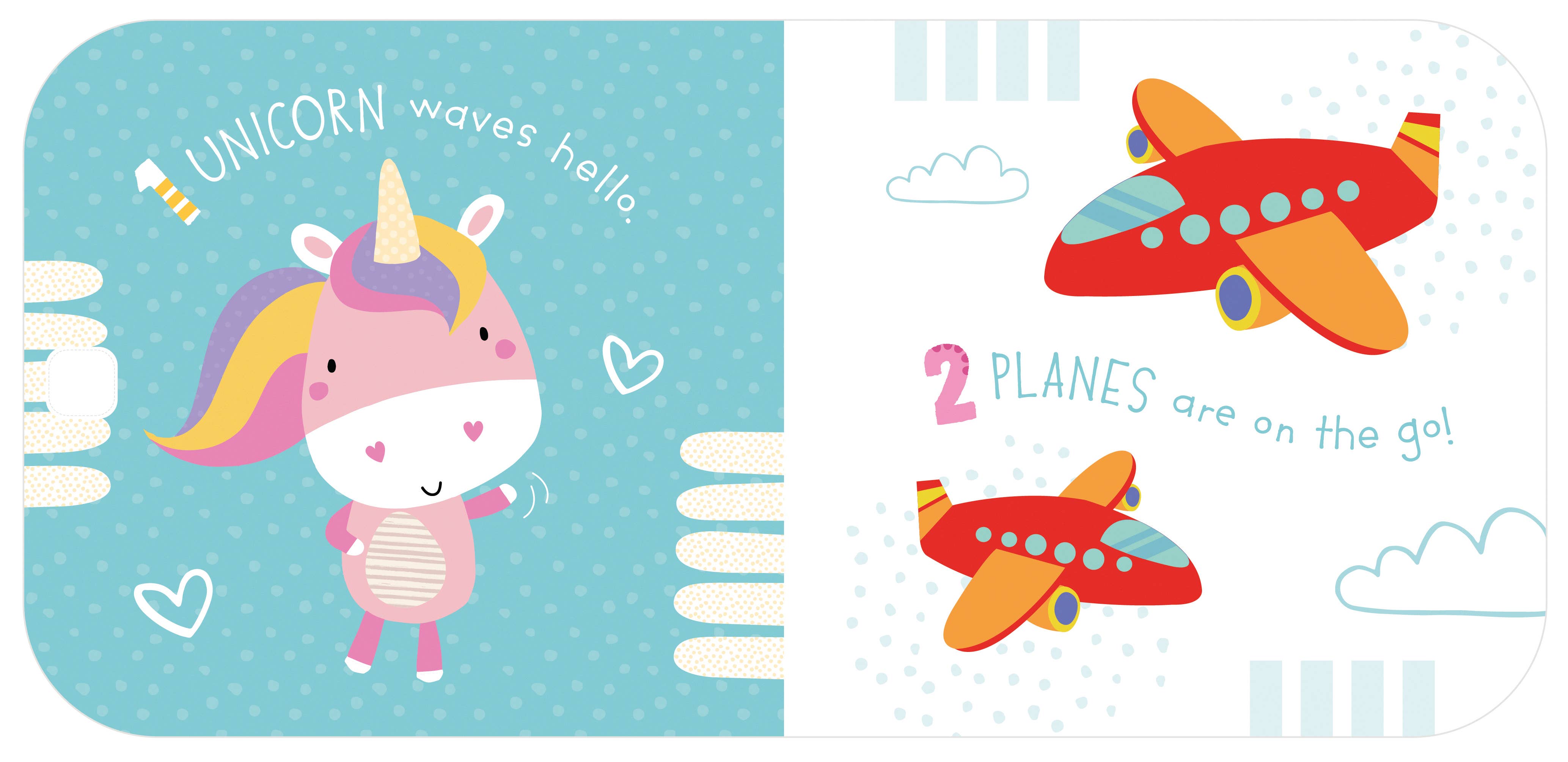 Make Believe Ideas – wholesale Stuffed/plush toy – Kids & baby – Sensory Snuggables Unicorn Puppet Soft Book2