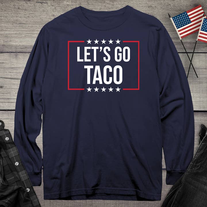 Camisola de Manga Comprida Taco Stars Vamos Lá por atacado de Artopia