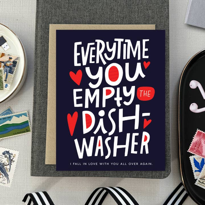Barone and Co. - Wholesale Love Card - Empty Dishwasher Love Card5