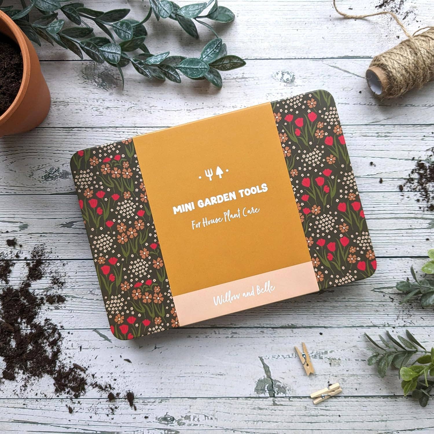 Robert Frederick Ltd – wholesale Trädgårdsverktyg – Willow och Belle Växtvårdskit - Mini Trädgårdsverktyg - Håll Inomhusväxter Friska2