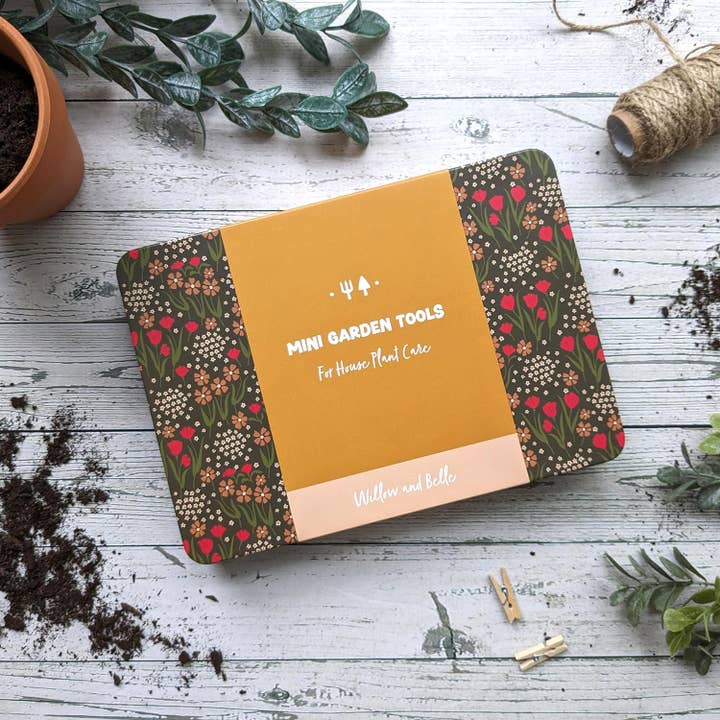 Robert Frederick Ltd – wholesale Trädgårdsverktyg – Willow och Belle Växtvårdskit - Mini Trädgårdsverktyg - Håll Inomhusväxter Friska2