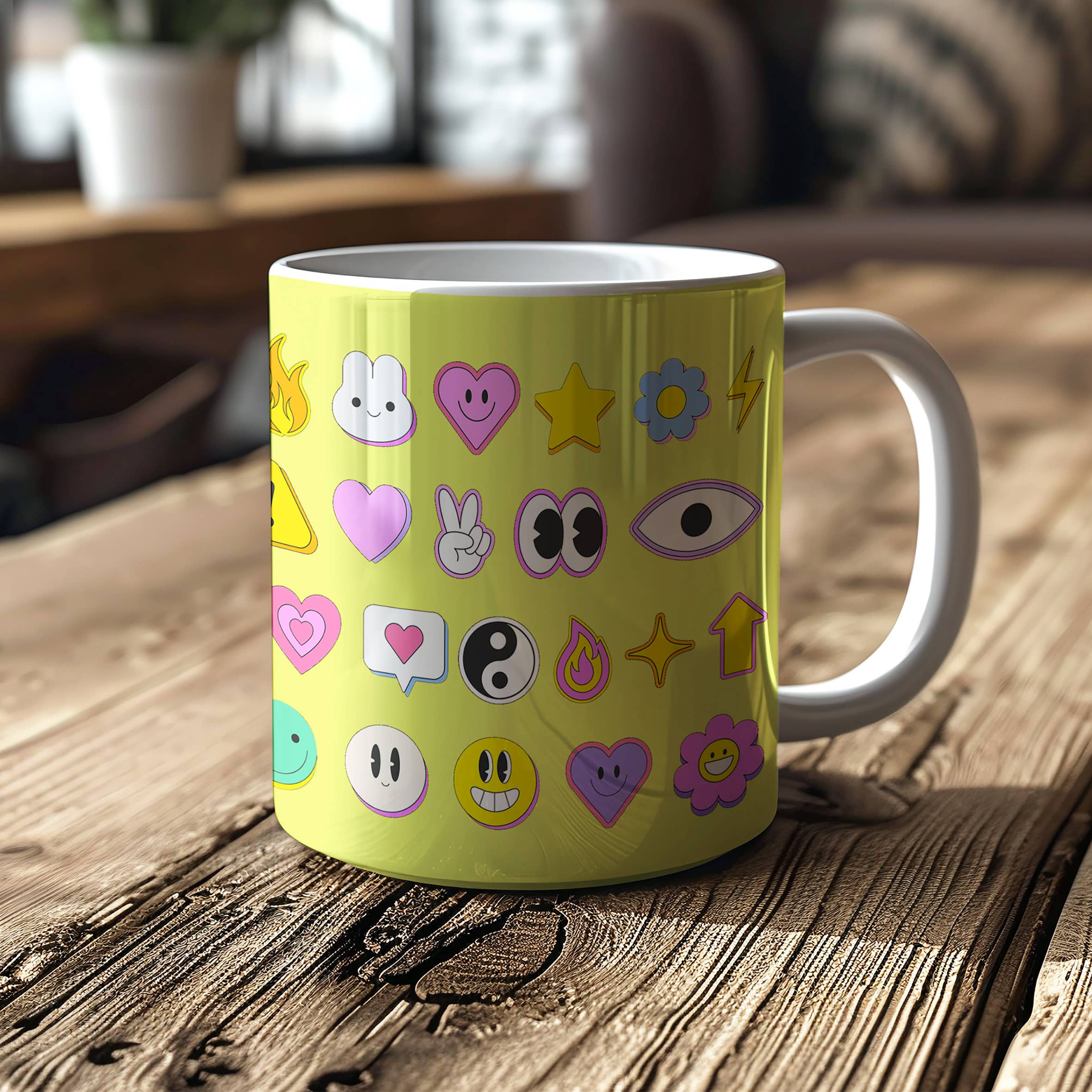 Love Frankie - Wholesale Coffee Mug - Q-Tea Mugs. Cute Kawaii Mugs - 3 Colours Available 7
