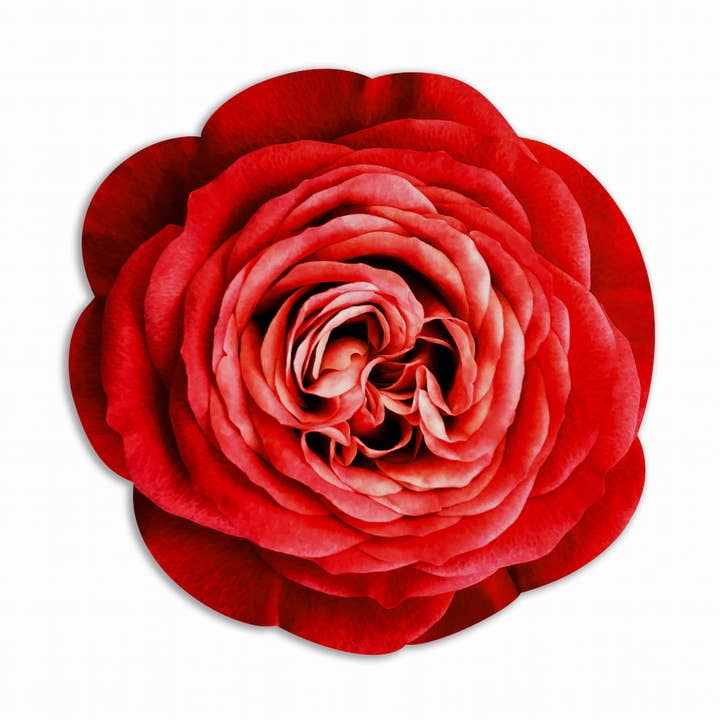 Emily Evans - Wholesale Placemat - Round placemat Bouquet - Red rose0