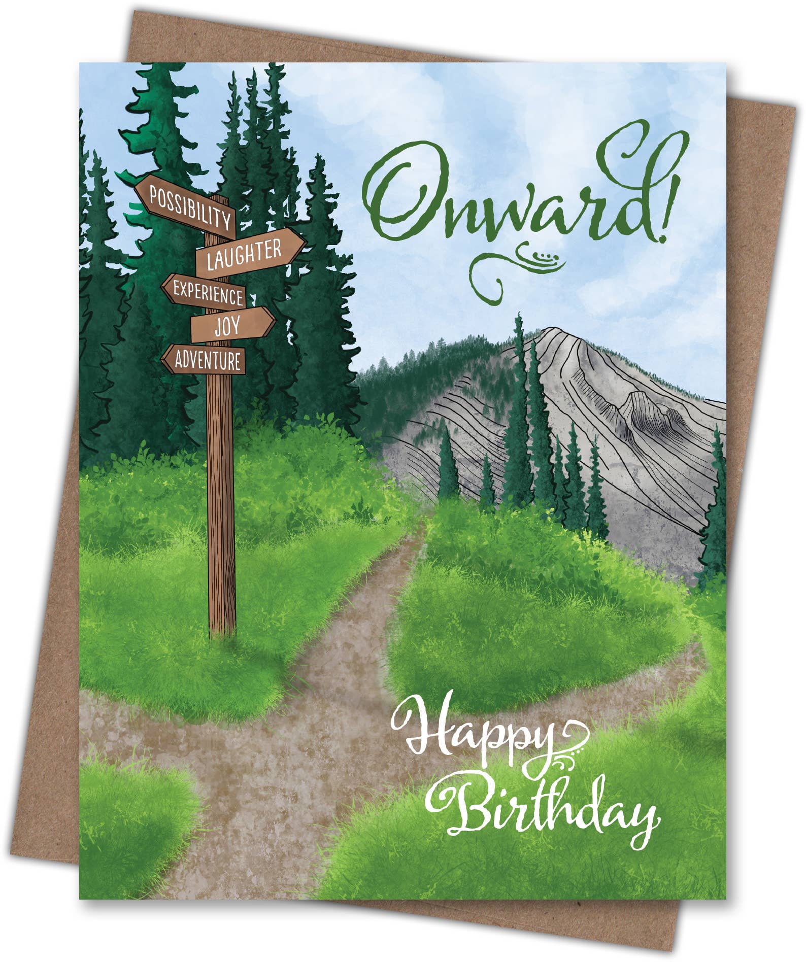 Waterknot - Wholesale Birthday Card - Onward!1