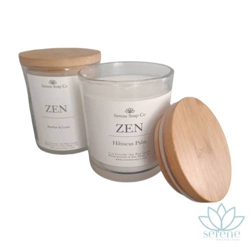 Zen Soy Wax Candles for wholesale by Serene Soap Co