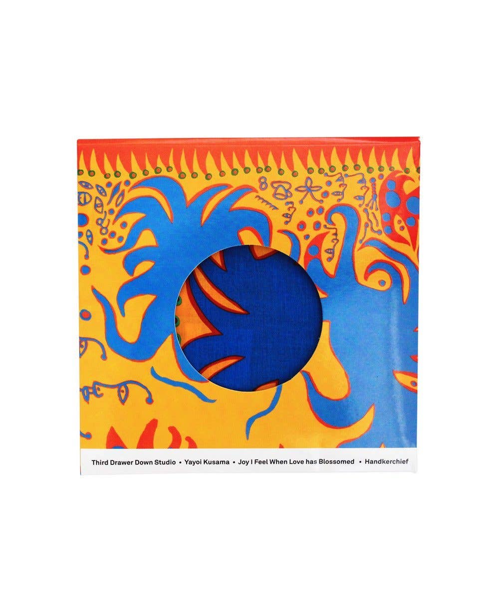 Third Drawer Down USA - Wholesale Handkerchief - Women's - Joy I Feel Handkerchief x Yayoi Kusama3