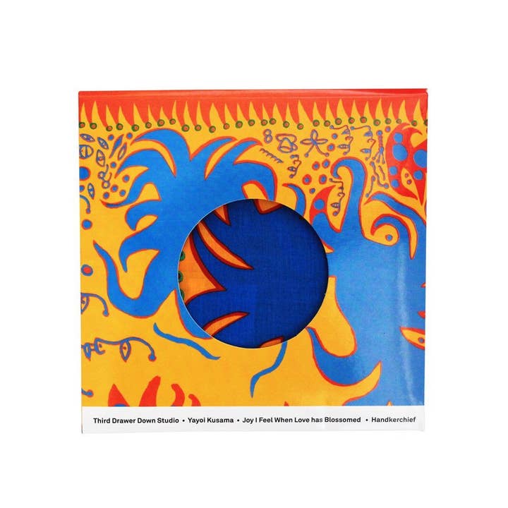 Third Drawer Down USA - Wholesale Handkerchief - Women's - Joy I Feel Handkerchief x Yayoi Kusama3