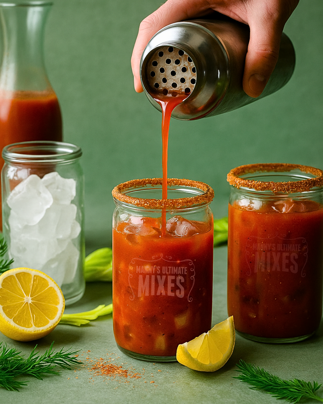 Manny's Ultimate Mixes - Wholesale Cocktail Mix/Syrup - 1L MANNY'S ULTIMATE MICHELADA AUTHENTIC NON-ALCOHOLIC MIX4