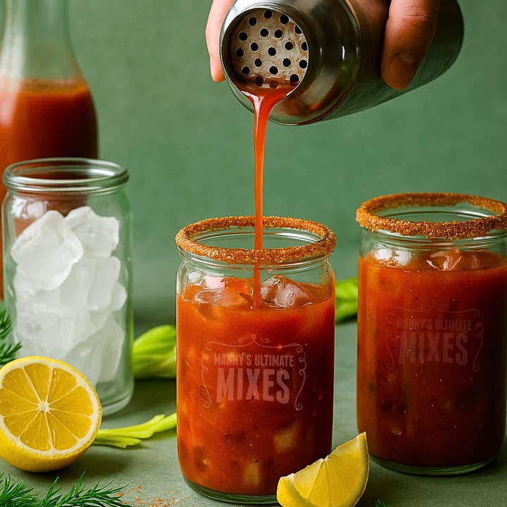 Manny's Ultimate Mixes - Wholesale Cocktail Mix/Syrup - 1L MANNY'S ULTIMATE MICHELADA AUTHENTIC NON-ALCOHOLIC MIX4