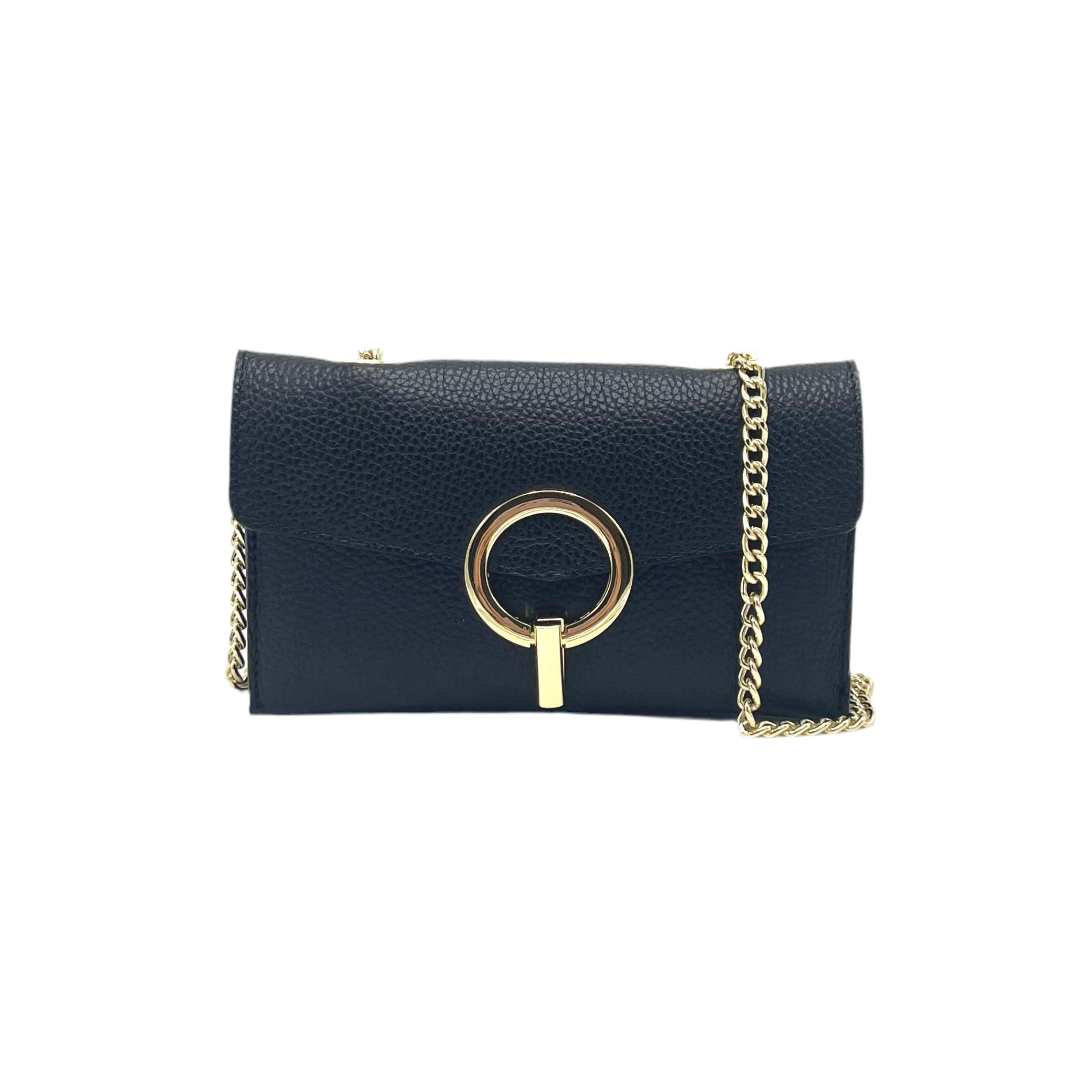 Suie Valentini srl - Vendita all'ingrosso Pochette - Donna - Mini pochette in pelle genuina Made in Italy, art. 1125894