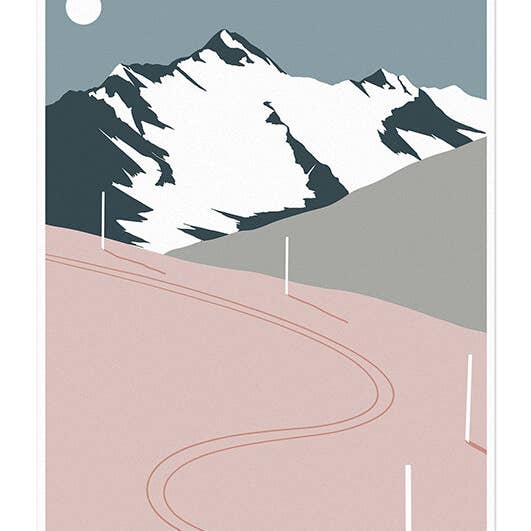 Pistas de esqui Fine Art Print por atacado de Keeler & Sidaway