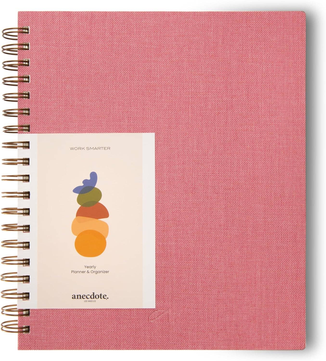 Anecdote Goods - Venta al por mayor Agendas - El Planificador Anual - Encuadernado en Espiral de Latón con Cubierta de Buckram27