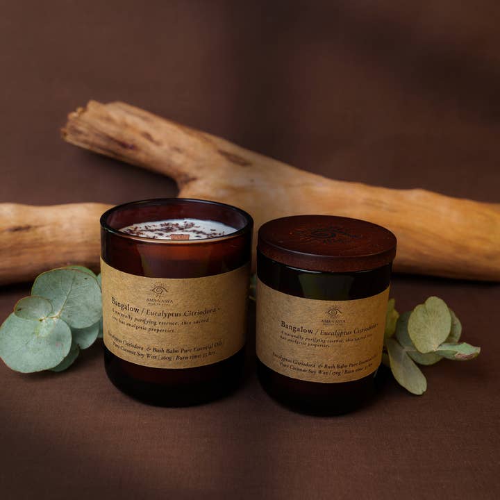Amavasya Healing Store - Wholesale Jar/Filled Candle - All Native Essential Oil Candles