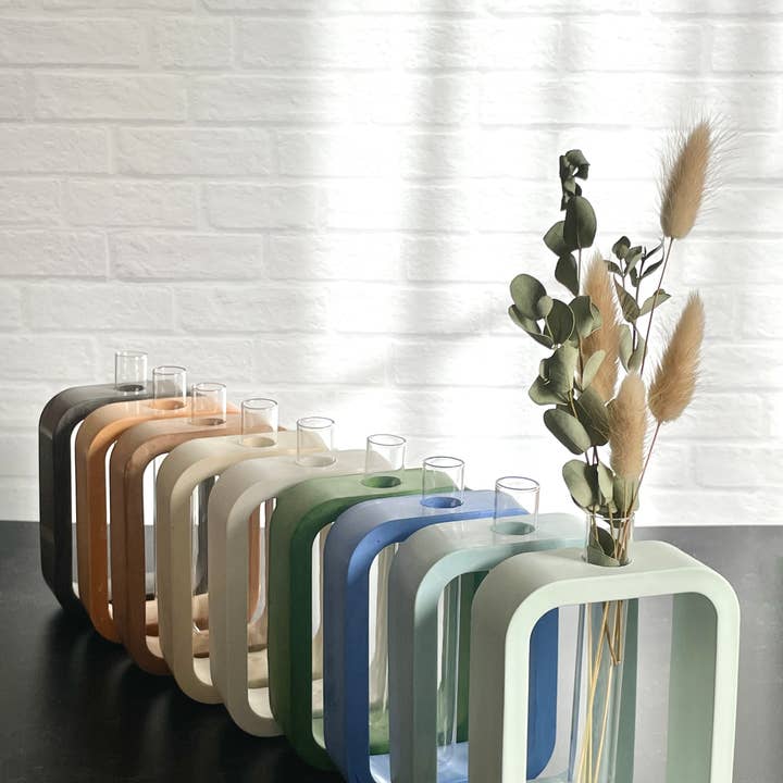 Need it Right MEOW - Vendita all'ingrosso Vasi - Stazione/Vaso in cemento colorato per propagazione piante