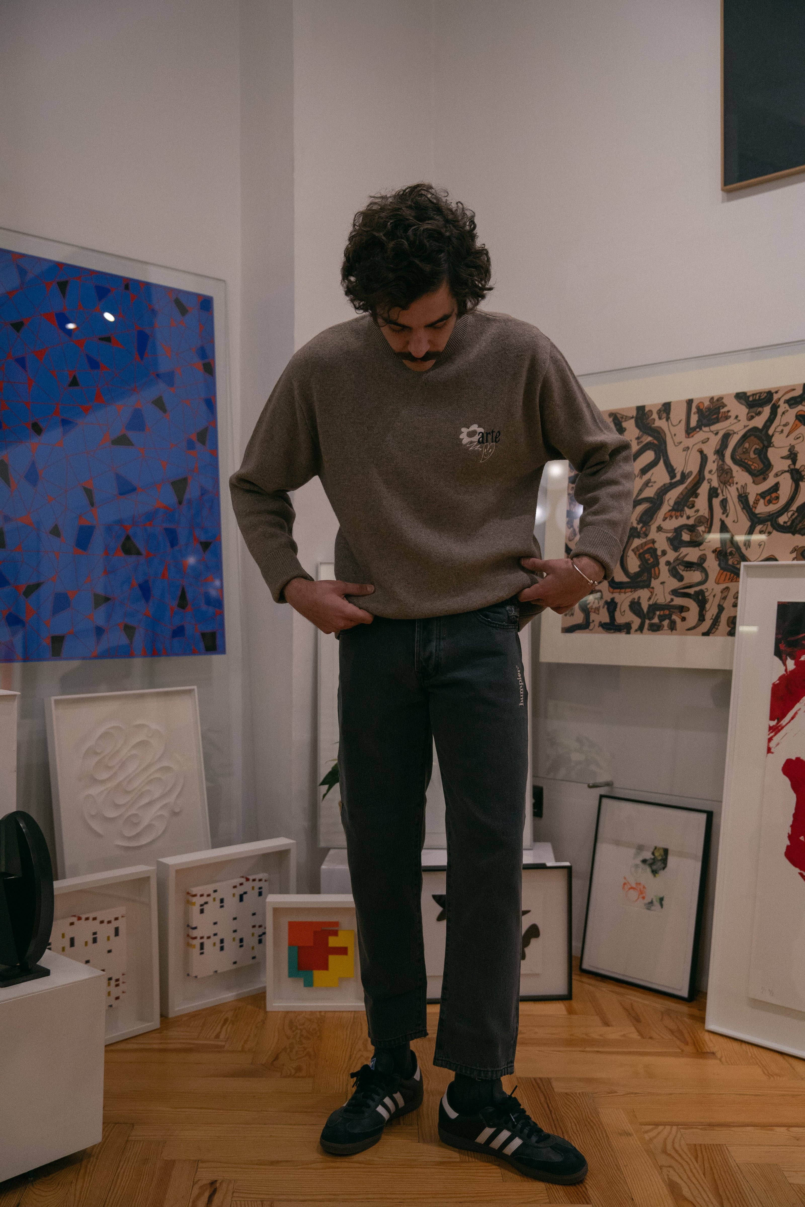 Humpier - Wholesale Sweatshirt - Men's - Jacquard Art Jersey0