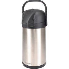Stainless Steel Vacuum Airpot - 2.3 Quart (2.2 L) for wholesale by Everyday Supply Co
