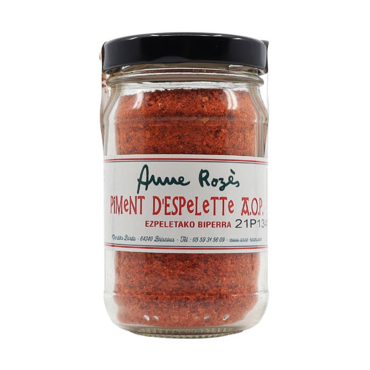 Anne Rozès – Especiarias secas por atacado – Pimenta Espelette AOP - Seleção do País Basco 50 g0