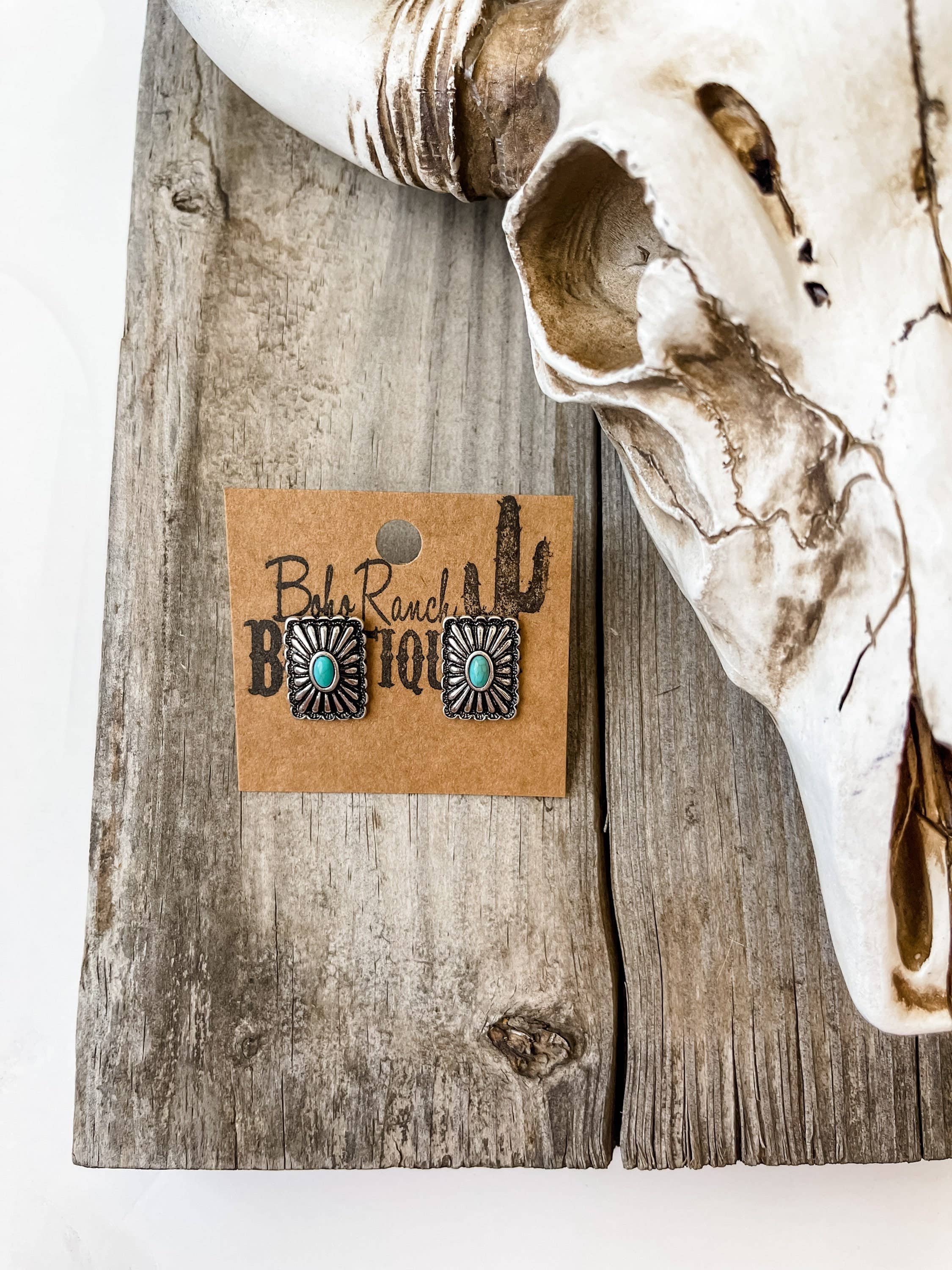 Boho Ranch Shop - Wholesale Stud/Post Earrings - Western Mini Conch Stud Earrings5
