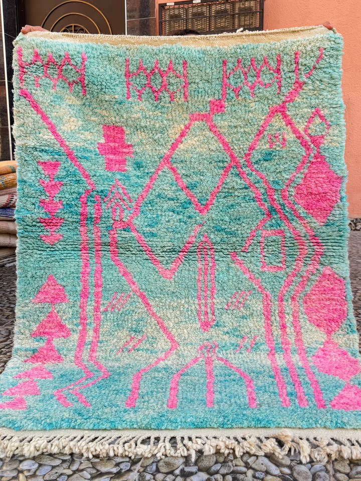 Berberteppich Beni Ouarain 149/113CM für den Großhandel von CASA Bohème