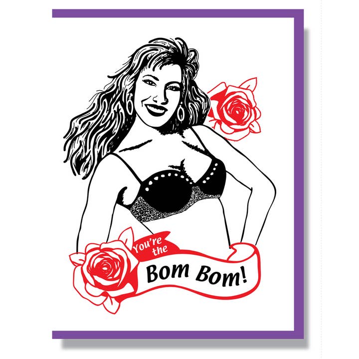 Smitten Kitten – Cartão de amor por atacado – Cartão RIP Selena Quintanilla