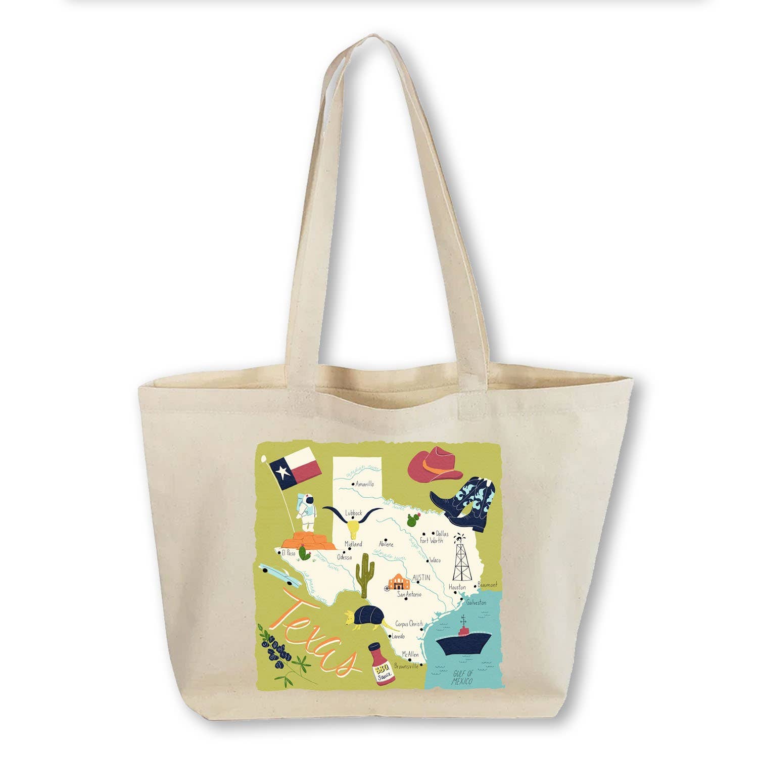 Works of Heart - Wholesale Tote Bag - Unisex - Home State Home: Canvas Totebag41
