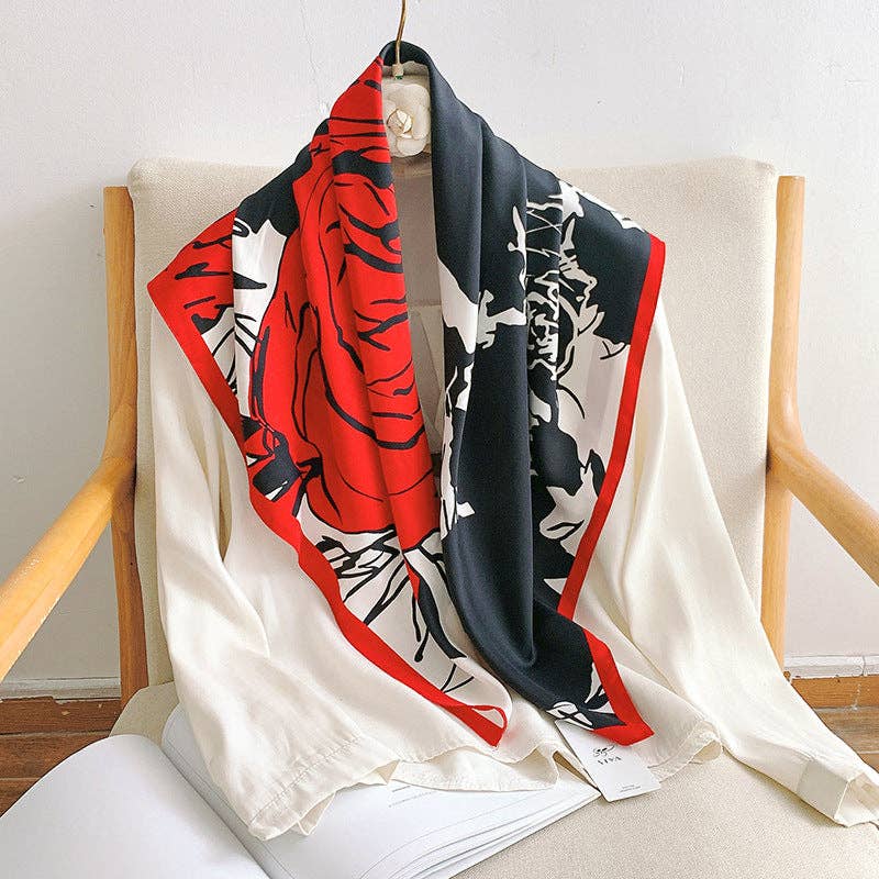 Marayn - Wholesale Scarf - Women's - French Silk Scarf Elegant Versatile and Chic2